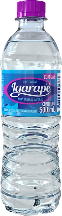 Água Igarapé 500ml com Gás