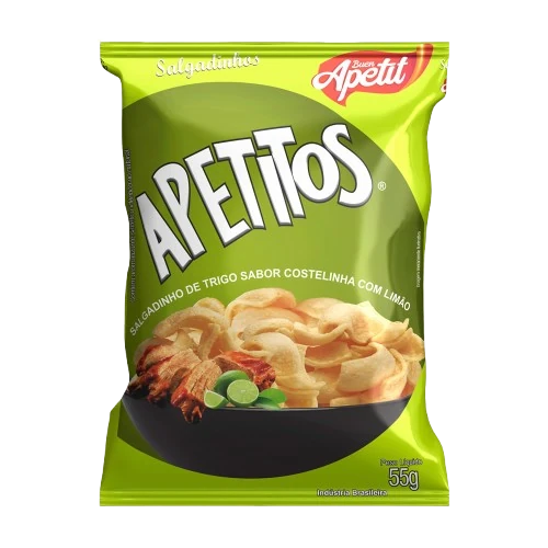 Apetitos Costelinha com Limão 55g